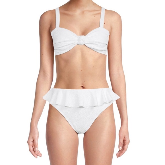Other - Popcorn Texture Swimsuit Bottoms and Top